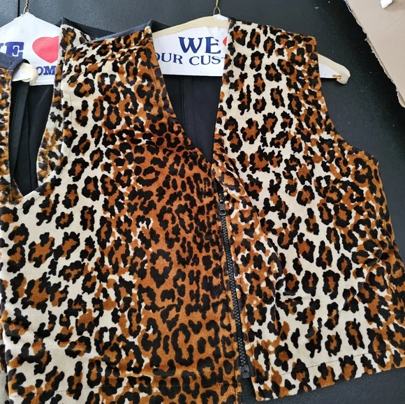 6 vintage leopard vests - Picture 2 of 4